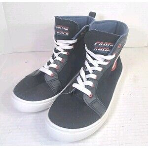 Marvel Comics Captain America Men’s High Top Sneakers Size 10 Avengers MCU Shoes